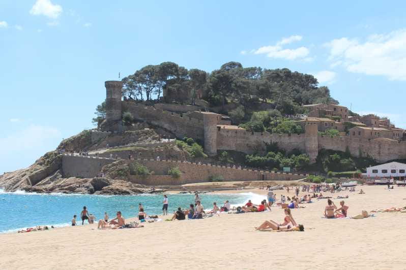 From Barcelona: Tossa De Mar Day Tour With Beach Time
