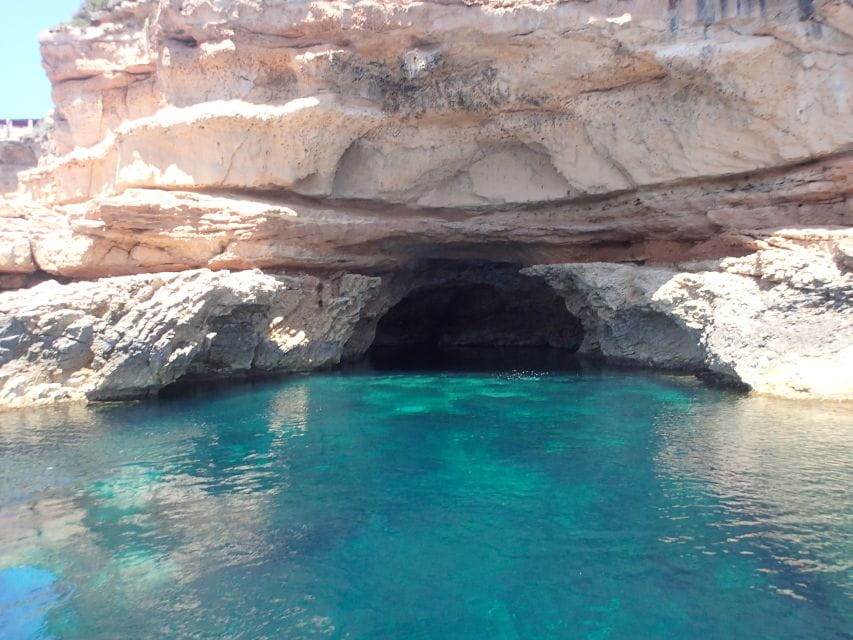 Ibiza: Snorkeling and SUP Paddle, Beach and Cave Boat Tour