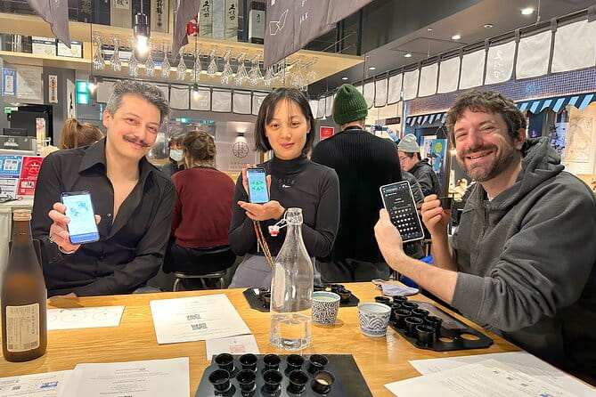Japanese Sake & AI Experience Plan at Kubota Sake Bar