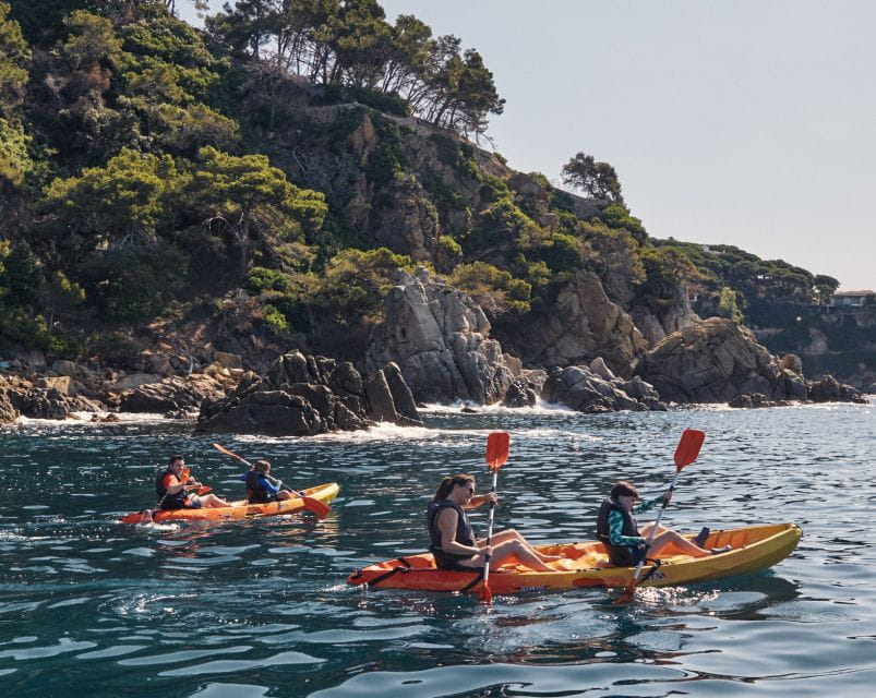 Lloret De Mar: Costa Brava Kayak Tour and Swimming - Overview of the Kayak Tour