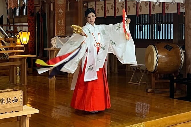 Miko Outfit Dressing and Shrine Visit Experience Near Sapporo