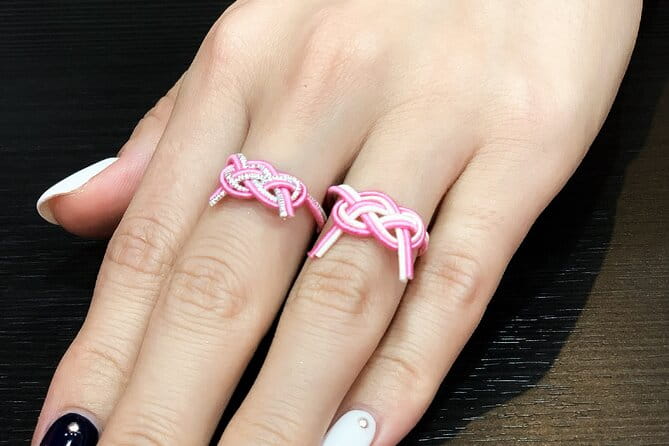 Mizuhiki Accessories Crafting in Asakusa Tokyo