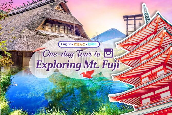Mount Fuji Day Tour on Scenic Lakes and Oshino Hakkai Adventure