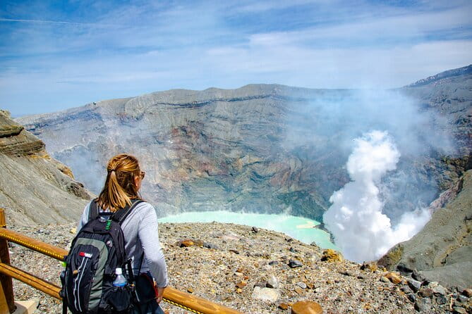Mt. Aso and Kumamoto Castle Shared Bus Tour From Fukuoka