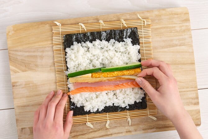 Nishinomiya Private Sushi Making Class & Sake Lesson