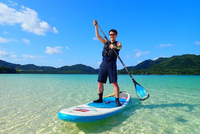 Okinawa Ishigaki Kabira Bay SUP or Canoe and Blue Cave Snorkeling