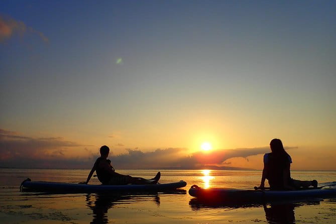 [Okinawa Miyako] [Evening] Twilight in the Sea of Silence… Sunset SUP / Canoe