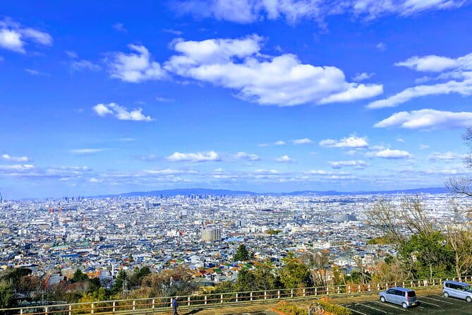 Overlooking the Magnificent View of Osaka