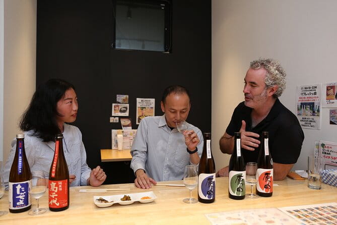 Sake Tasting in Central Kyoto