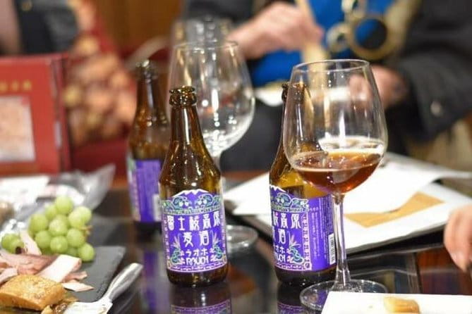 Sommelier-Guided Craft Beer and Regional Food Pairing Near Tokyo