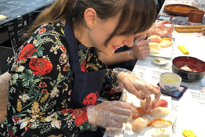 Sushi Making and Sake Tasting Experience