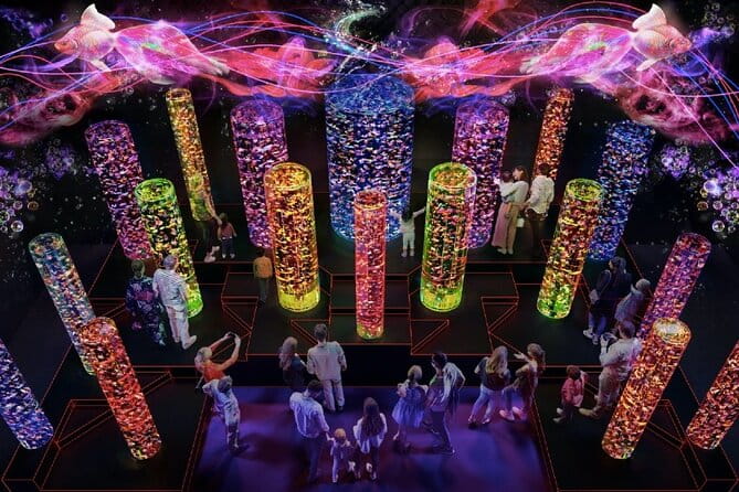 Tokyo Art Aquarium Museum E-Ticket With Optional Tokyo Metro Pass