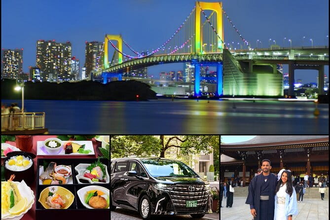All Inclusive・Private Tour Tokyo Night Drive on a Luxury Car - Delight in an Exquisite Japanese Dinner