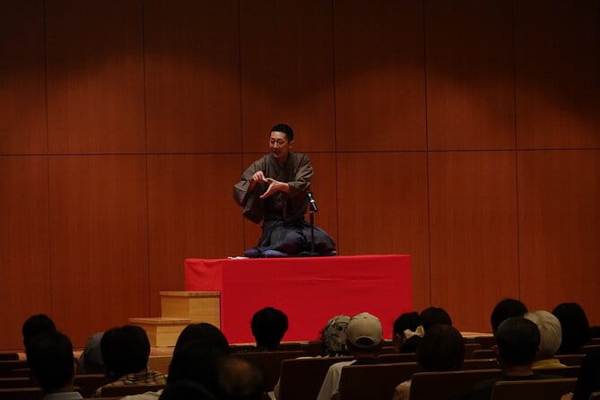 Traditional Rakugo, Juggling and Magic Show 【Myojin Show Rakuza】 - Inclusions and Accessibility