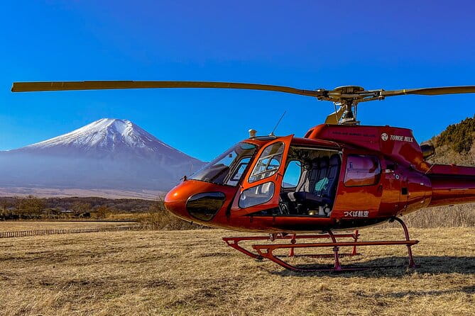 [TOKYO→FUJI] Helicopter Oneway Transfer 35mins - Photography Guidelines During the Flight