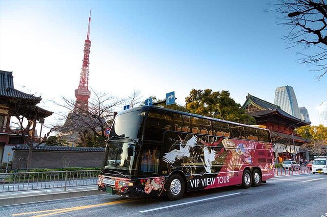 Tokyo: Open Top Sightseeing Bus With Audio Guide - Tour Participation Guidelines