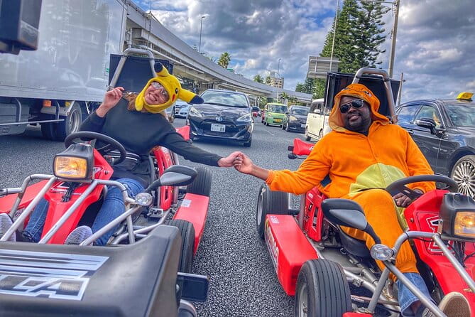 1-Hour Go-Kart Adventure on Public Roads in Okinawa IDP Needed