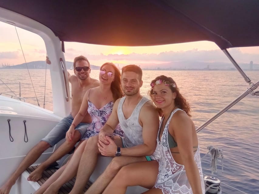 Barcelona: Sunset Sailing Tour With Open Bar & Snacks - Tour Overview and Details