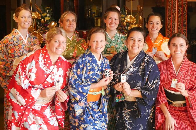 Cultural Activities :Kimono, Tea Ceremony, Calligraphy and Amulet