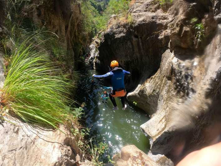 From Estepona: Guadalmina River Guided Canyoning Adventure - Overview of Canyoning Adventure