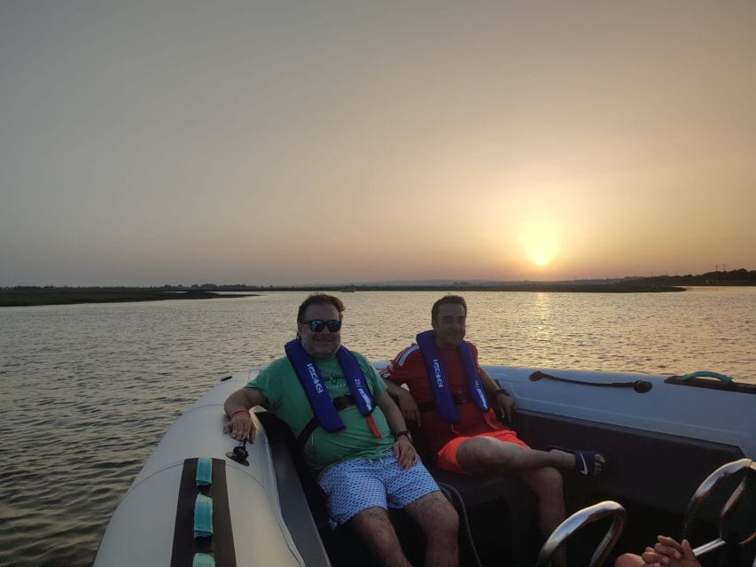 Huelva: Costa De La Luz Sunset Tour in Speedboat