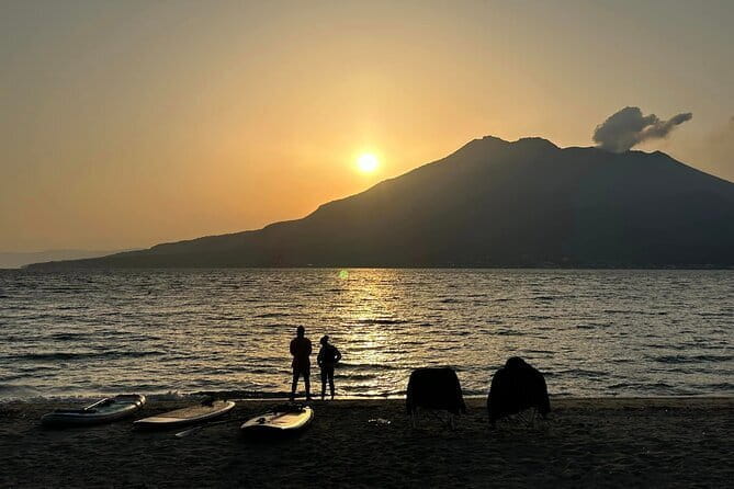 Kagoshima Volcano Sunrise SUP Activity Inc. Breakfast & Transport