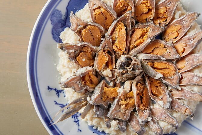 Local Food Exploring Funasushi Origin of Sushi Pared With Sake