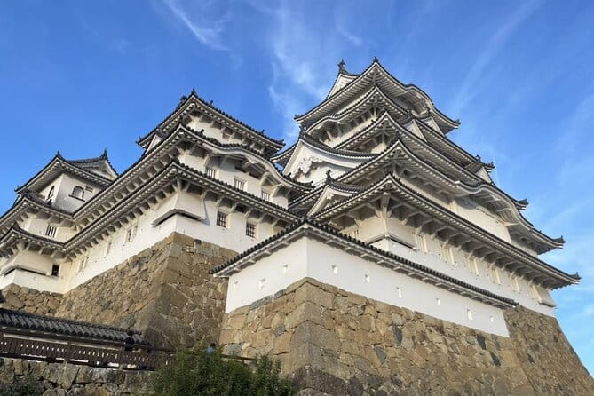 OSAKA to HIMEJI Visit Castle and Brewery With Private Hired Taxi