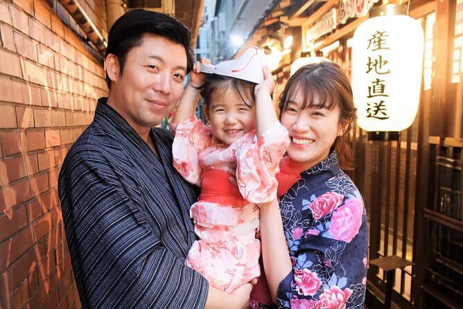 Osaka：Kimono Photo Shoot