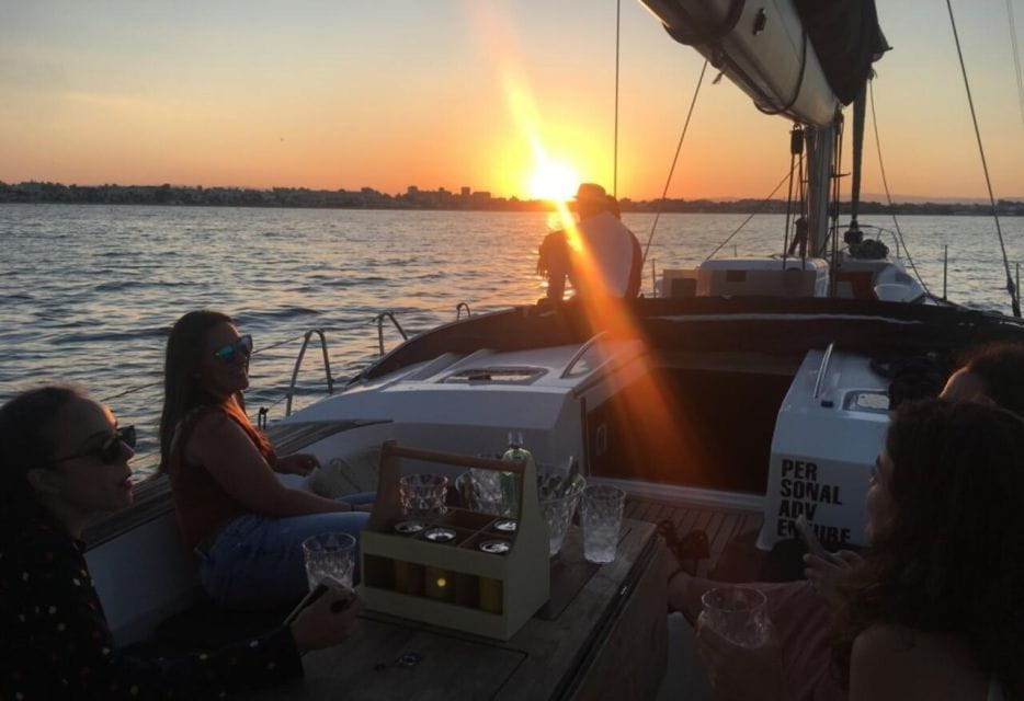 Valencia: Sunset Trip in a Sailboat With Drinks Included - Overview of the Sunset Trip