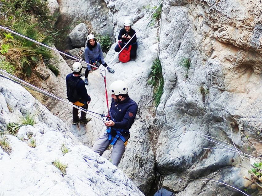 Alicante: Sord Ravine Canyoning Tour - Itinerary