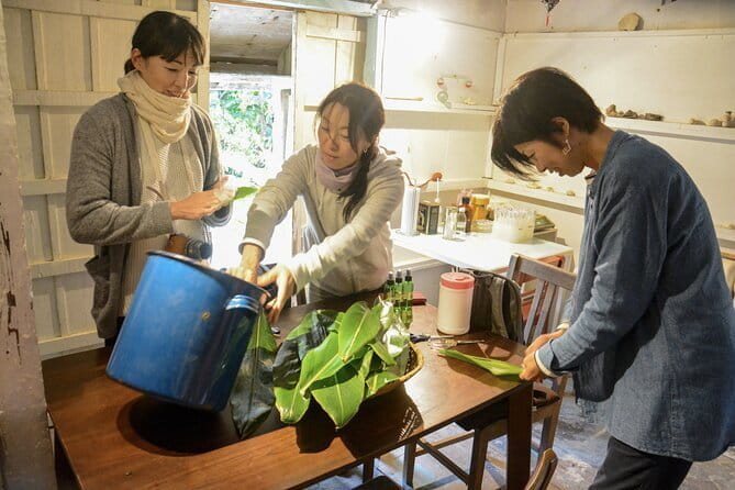 Distillation of Okinawa Herb Essential Oil and Herbal Water - The Process of Distillation