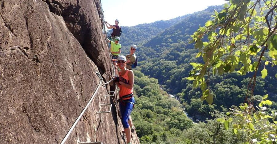 From Estepona: via Ferrata El Caimán Guided Climbing Tour - Route Details