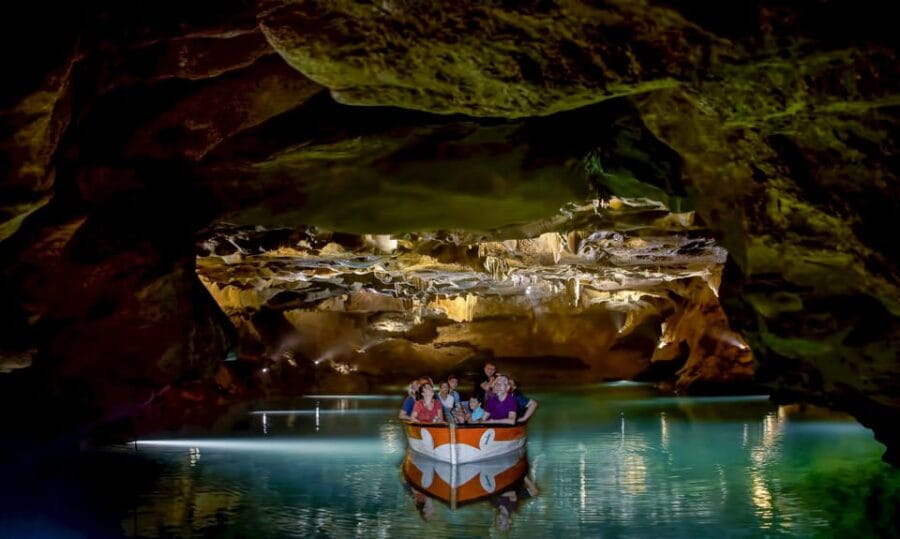 From Valencia: San José Caves Guided Tour With Boat Ride - Exploring the Caves
