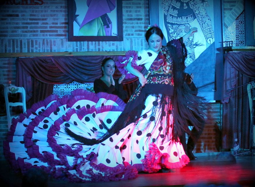 Madrid: the Porches Flamenco Show With Tapas and Wine Ticket - Experience Overview