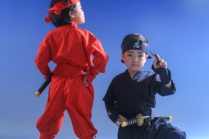 Private Ninja Costumer Photo Shooting in Gyoda Oshi Castle - Ninja Costume Experience
