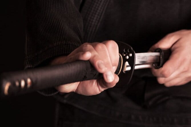 Samurai Sword Training With a 9th-Dan Master in Shinjuku, Tokyo - Location and Pickup Details