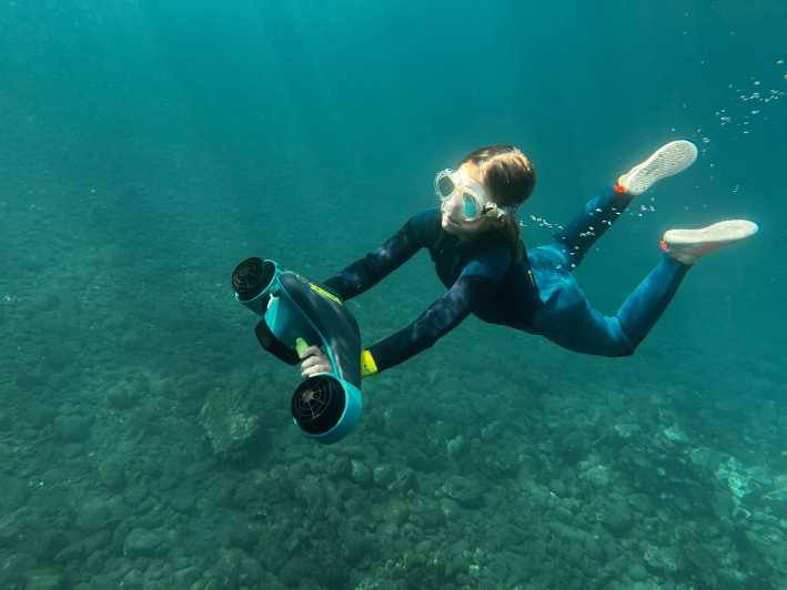 Scooter Fun Snorcel Tour in Turtle Area - Experience Highlights