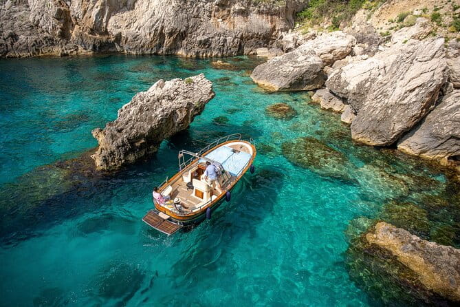 3-hour private boat tour of Capri - What It’s Like to Be on the Water with Capri Let It Be Tour