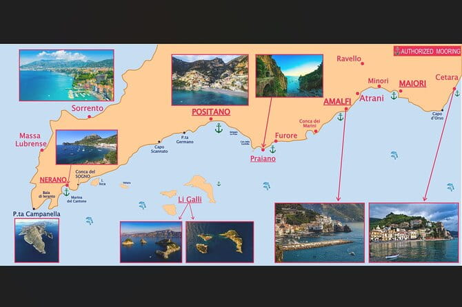 Amalfi Coast, Capri & Li Galli Islands BOAT EXCURSION - FAQ