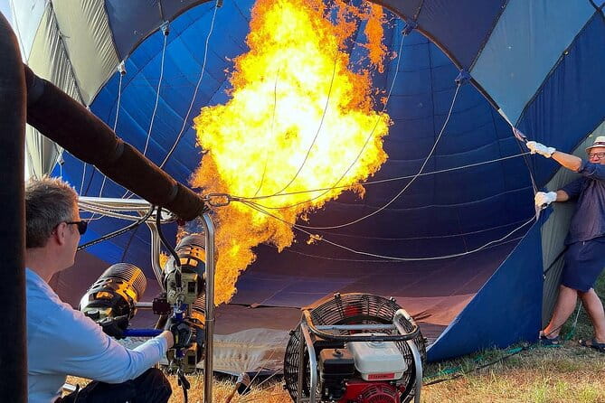 Athens: Semi-private Hot Air Balloon ride - Landing Celebration with Sparkling Wine and Snacks