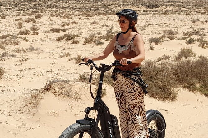 Corralejo E-trial Scooter Off Road Tour - The Coral “Popcorn” Beach and Scenic Return