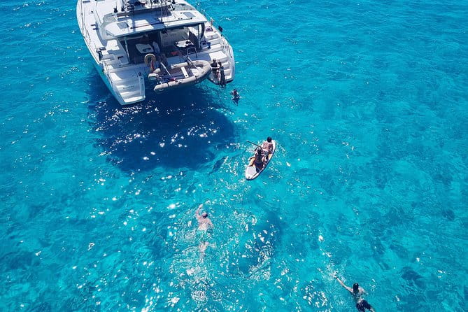 Discover Cala Bassa and Cala Comte on board a catamaran - Frequently Asked Questions