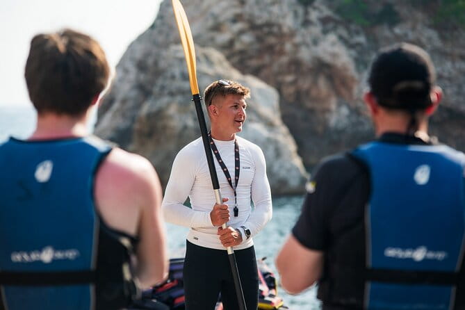 Dubrovnik: Sunset Kayak & Snorkel Tour with Wine & Water - The End of the Day: Relaxing with Wine and Reflections