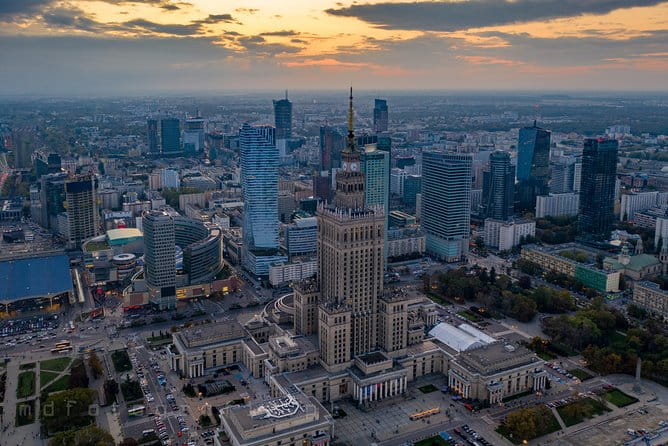 Full Day Warsaw Tour - 8 hours. Everything You need to know about Warsaw!! - The Panoramic Views from the Palace of Culture and Science