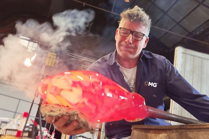Glass Blowing Show Visit Murano Glass Factory and Showroom OMG - Price, Logistics, and Practical Tips