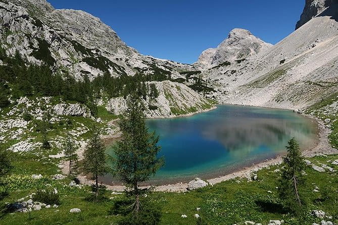 Gorgeous Triglav 7 Lakes Hiking Traverse With Triglav Climb - Entering the Seven Lakes Valley