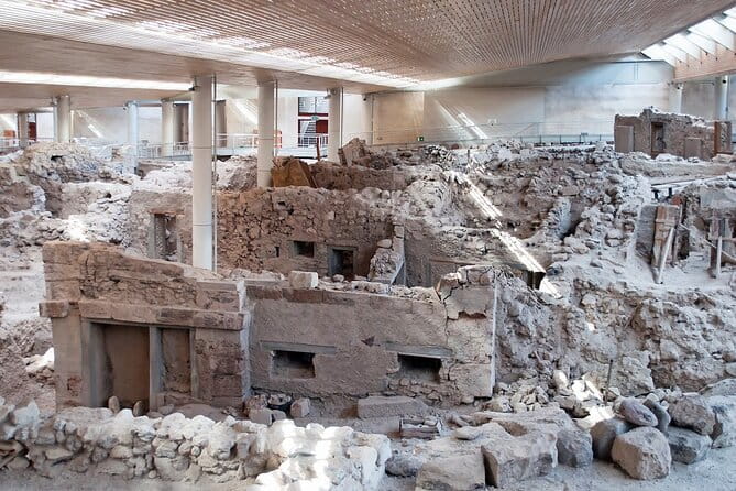Guided Tour to the Akrotiri Archaeological Site in Santorini - Logistics and Practicalities