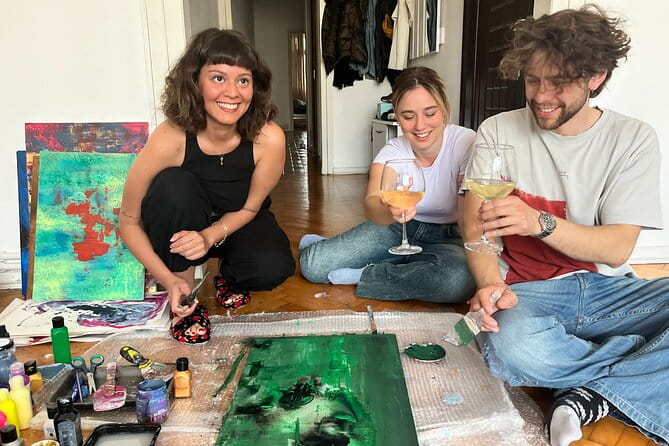 Istanbul Art Escape Wine and Paint at Local's Home - The Cultural Insights and Personal Touch