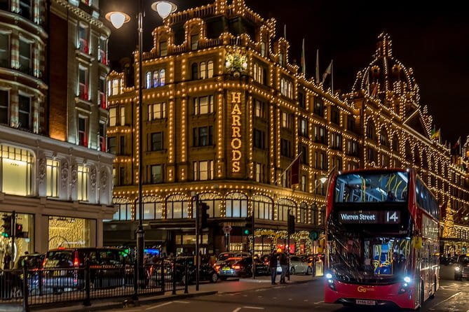 London Christmas Lights Tour by Vintage Double-Decker Bus - FAQ